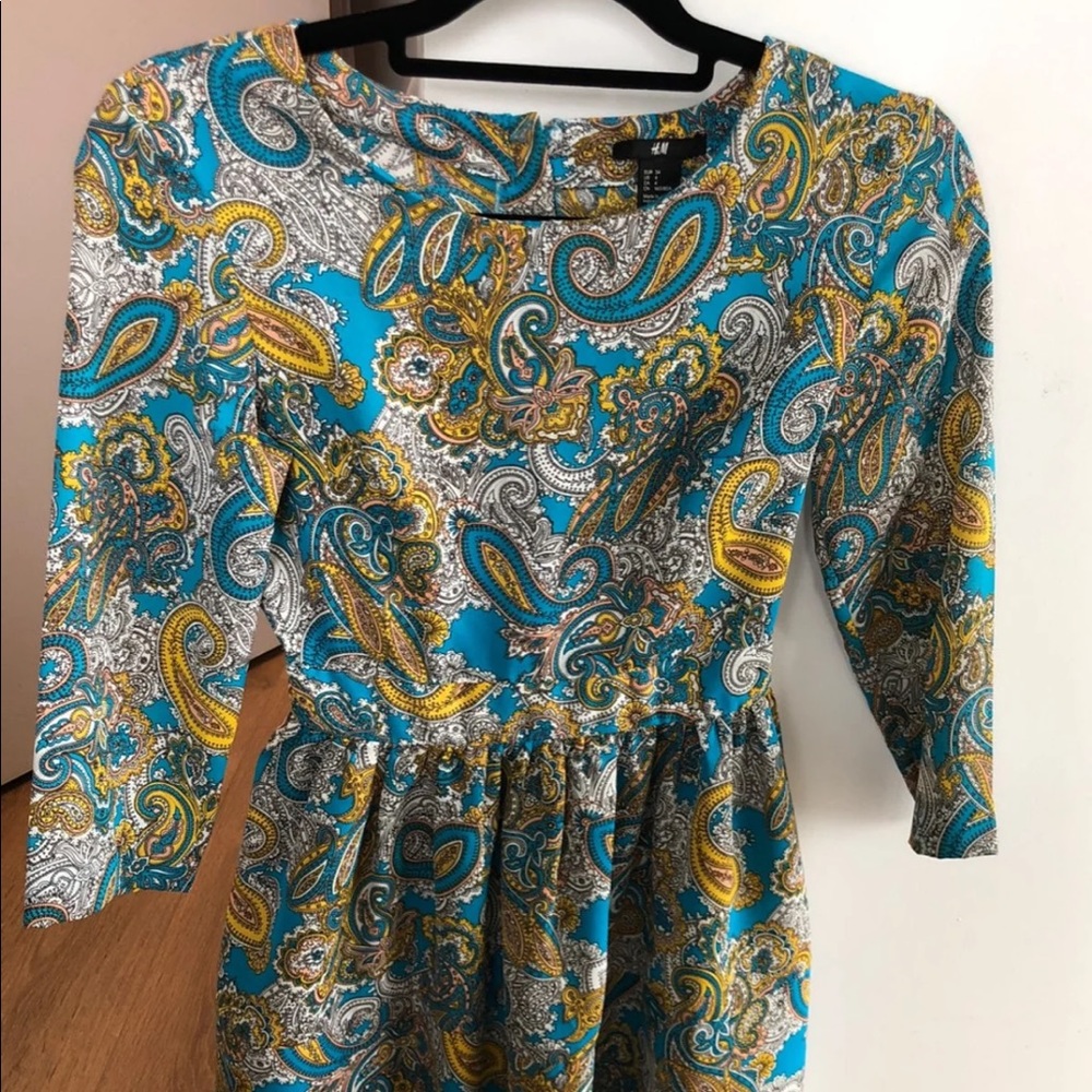 H&M Paisley print dress